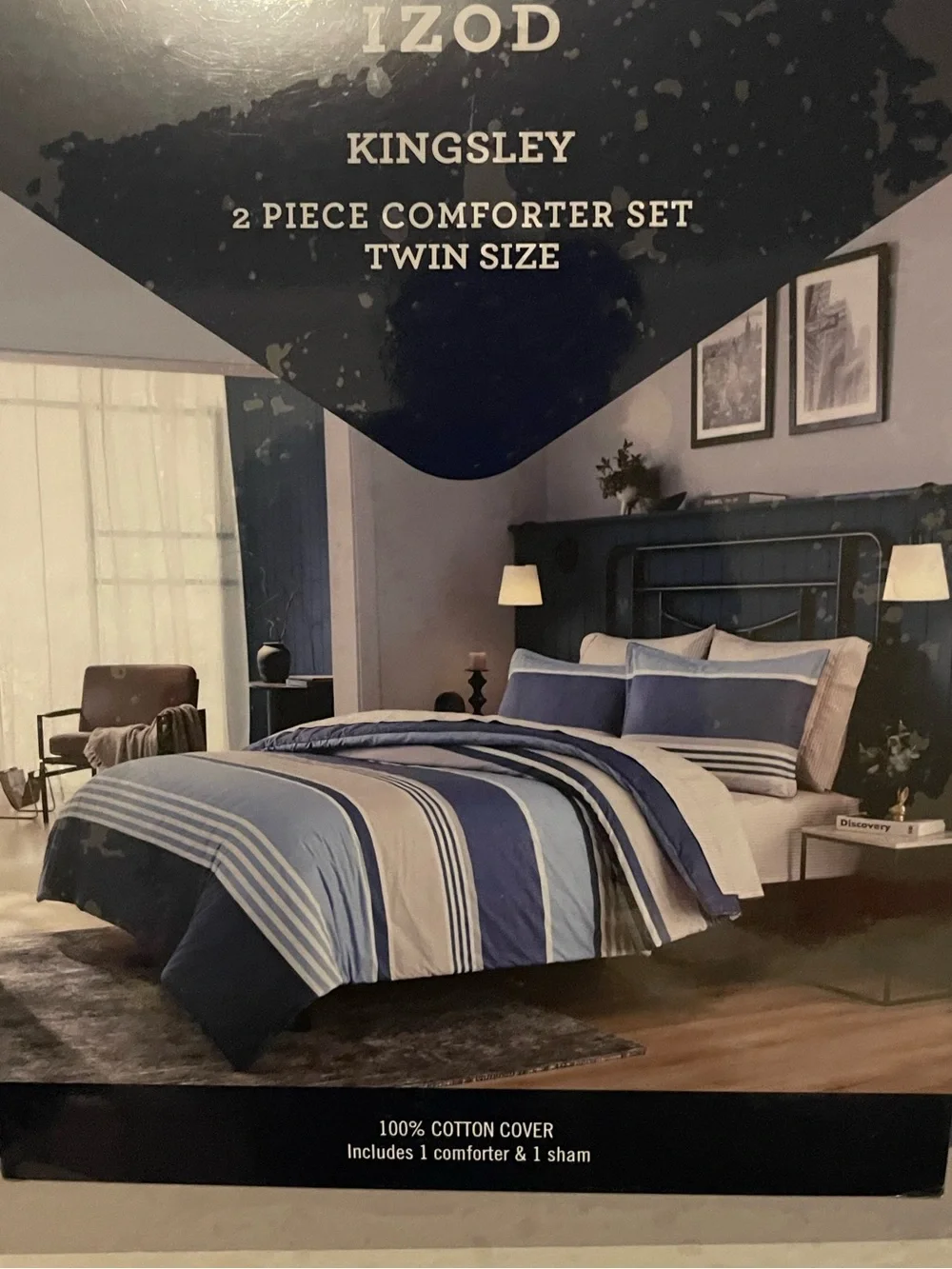 Izod Kingsley Twin Comforter